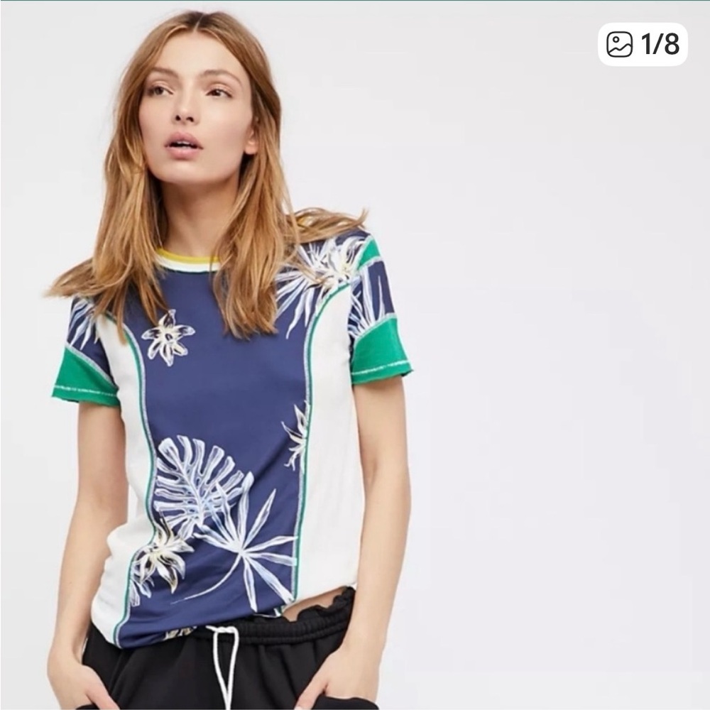 We the Free People Tropics Tee Size Small NEW Boho